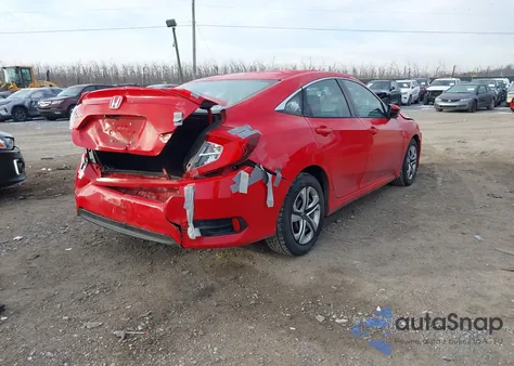 2018 Honda Civic Lx z USA, uszkodzony, nr VIN 2HGFC2F58JH529517